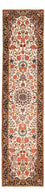 Tapis de couloir Tapis persan - Bidjar - 327 x 76 cm - beige