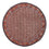 Tapis persan - Bidjar ronde - 153 x 153 cm - rouge clair