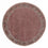 Tapis persan - Bidjar ronde - 300 x 300 cm - rouge clair