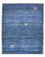 Tapis Gabbeh - Loribaft Persan - 143 x 119 cm - bleu foncé