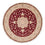 Tapis persan - Tabriz - Royal ronde - 245 x 245 cm - rouge