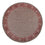 Tapis persan - Bidjar ronde - 300 x 300 cm - rouge clair