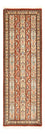 Tapis de couloir Tapis persan - Ghom - Royal - 151 x 52 cm - beige foncé