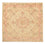 Tapis persan - Tabriz - Royal carré - 248 x 242 cm - beige clair