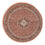 Tapis persan - Bidjar ronde - 150 x 150 cm - rouge clair
