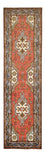 Tapis de couloir Tapis persan - Nomadic - 292 x 74 cm - rouge clair