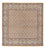 Tapis persan - Classique carré - 202 x 193 cm - marron clair