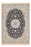 Tapis persan - Nain - Premium - 240 x 161 cm - bleu foncé