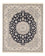 Tapis persan - Nain - Royal - 303 x 250 cm - bleu foncé