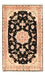 Tapis persan - Tabriz - Royal - 123 x 74 cm - bleu foncé