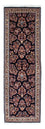 Tapis de couloir Tapis persan - Classique - 212 x 64 cm - bleu foncé