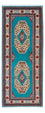 Tapis de couloir Tapis persan - Tabriz - Royal - 190 x 74 cm - bleu