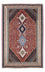 Tapis Gabbeh - Persan Kashkuli - 225 x 139 cm - rouge foncé
