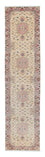 Tapis de couloir Tapis persan - Tabriz - Royal - 397 x 87 cm - beige