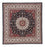 Tapis persan - Classique carré - 307 x 300 cm - bleu foncé