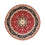 Tapis persan - Tabriz - Royal ronde - 250 x 250 cm - rouge foncé