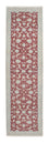 Tapis de couloir Tapis persan - Nain - 297 x 77 cm - rouge foncé