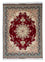 Tapis persan - Tabriz - Royal - 204 x 153 cm - rouge foncé