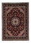 Tapis persan - Tabriz - Royal - 214 x 153 cm - rouge foncé