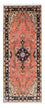 Tapis de couloir Tapis persan - Tabriz - Royal - 206 x 82 cm - rouille