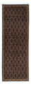 Tapis de couloir Tapis persan - Tabriz - 206 x 70 cm - bleu foncé