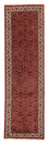 Tapis de couloir Tapis persan - Bidjar - 296 x 82 cm - rouge foncé