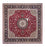 Tapis persan - Tabriz - Royal carré - 300 x 297 cm - rouge foncé