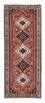 Tapis de couloir Tapis persan - Nomadic - 202 x 81 cm - rouge clair