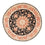 Tapis persan - Tabriz - Royal ronde - 153 x 153 cm - bleu foncé