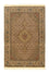 Tapis persan - Tabriz - Royal - 156 x 104 cm - marron clair