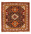 Tapis persan - Nomadic carré - 208 x 201 cm - bleu foncé