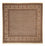 Tapis persan - Tabriz carré - 258 x 251 cm - marron clair