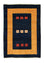 Tapis Gabbeh - Loribaft Persan - 152 x 105 cm - bleu foncé