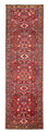 Tapis de couloir Tapis persan - Nomadic - 334 x 100 cm - rouge foncé