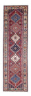 Tapis de couloir Tapis persan - Nomadic - 280 x 80 cm - rouge foncé