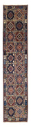 Tapis de couloir Tapis persan - Nomadic - 381 x 80 cm - multicolore