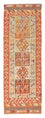 Tapis de couloir Tapis Kelim - Splash - 194 x 65 cm - multicolore
