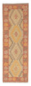 Tapis de couloir Tapis Kelim - Splash - 205 x 66 cm - multicolore