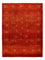 Tapis Gabbeh - Loribaft Persan - 202 x 152 cm - rouge foncé