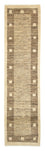 Tapis de couloir Tapis Gabbeh - Indus - 300 x 74 cm - gris