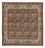 Tapis persan - Classique carré - 250 x 249 cm - multicolore