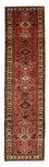 Tapis de couloir Tapis persan - Nomadic - 400 x 100 cm - rouge clair