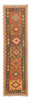 Tapis de couloir Tapis Kelim - Splash - 297 x 82 cm - multicolore