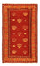 Tapis Gabbeh - Loribaft Persan - 150 x 97 cm - rouge foncé