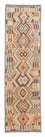 Tapis de couloir Tapis Kelim - Splash - 293 x 83 cm - multicolore