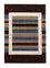 Tapis Gabbeh - Loribaft Persan - 204 x 142 cm - bleu foncé