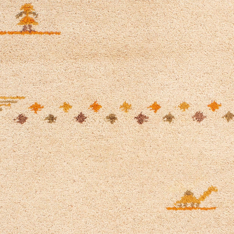Tapis Gabbeh - Indus - 120 x 70 cm - beige