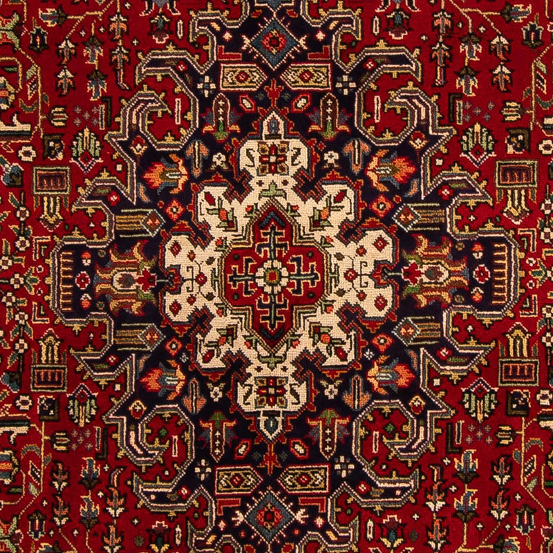 Tapis persan - Tabriz - 305 x 195 cm - rouge foncé