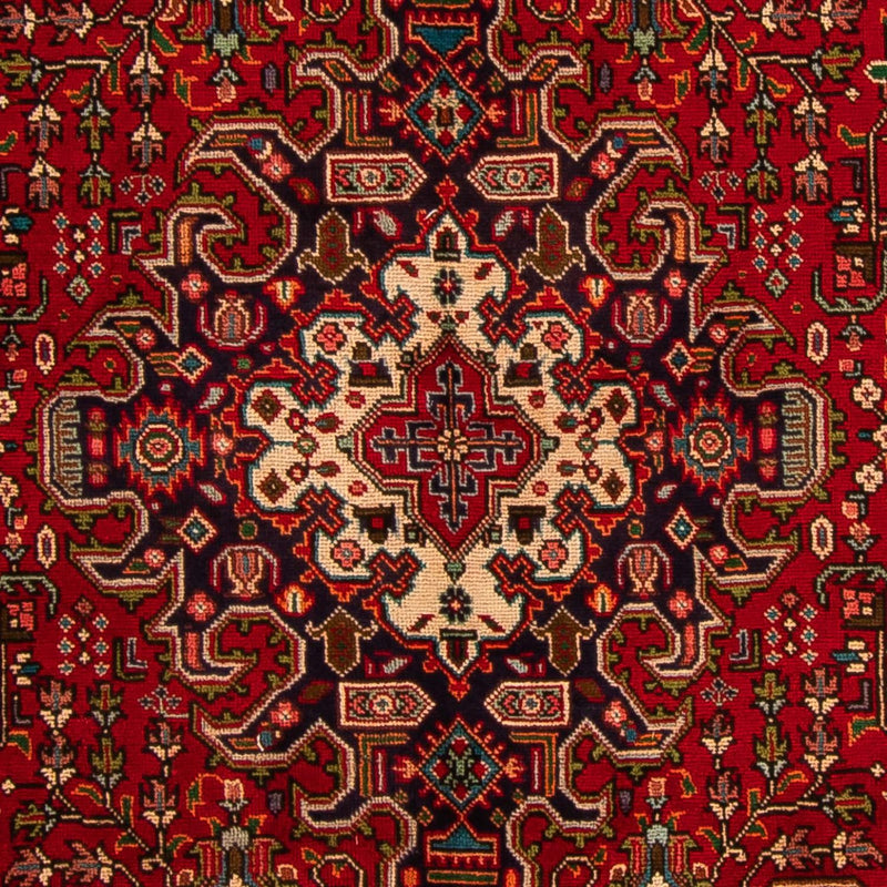 Tapis persan - Tabriz - 297 x 195 cm - rouge foncé