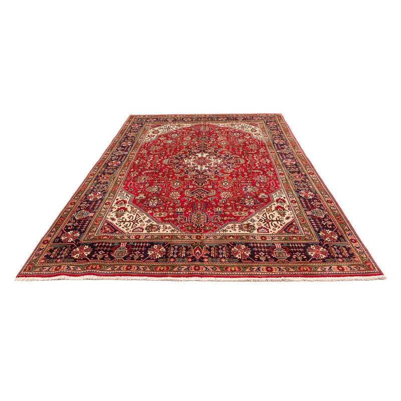 Tapis persan - Tabriz - 297 x 195 cm - rouge foncé